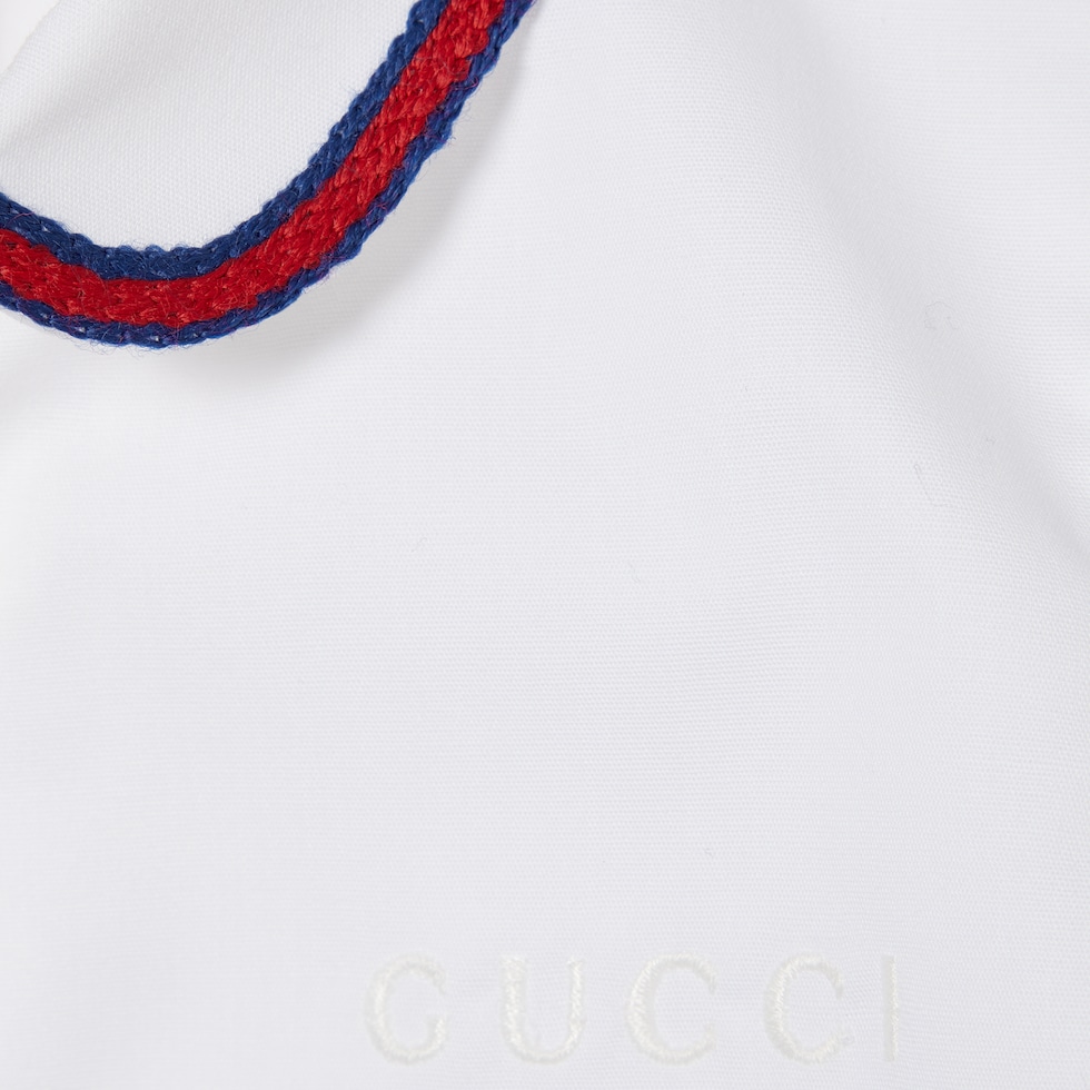 Baby embroidered cotton shirt