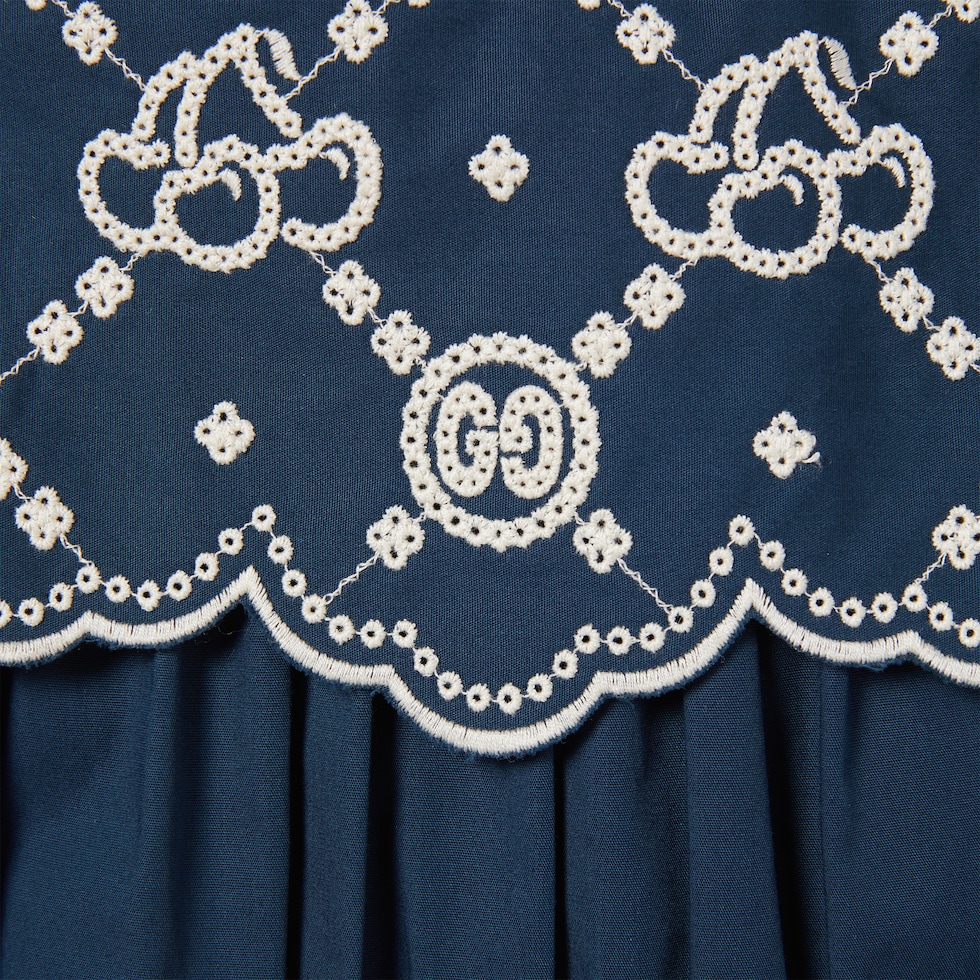Baby embroidered cotton dress