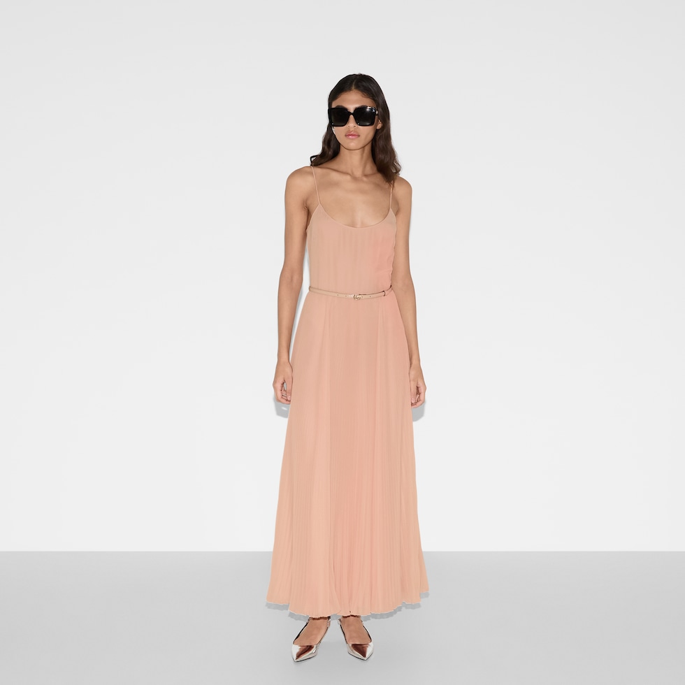 Long georgette dress