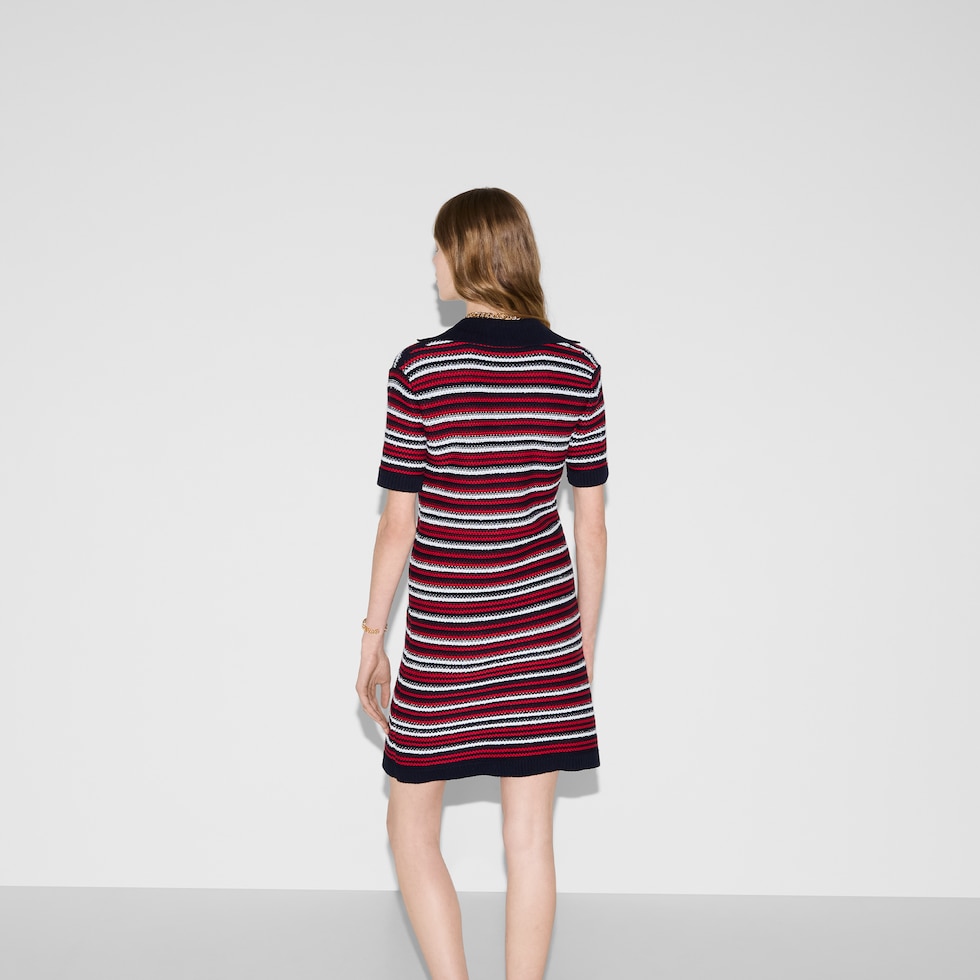 Vestido polo de lana fina