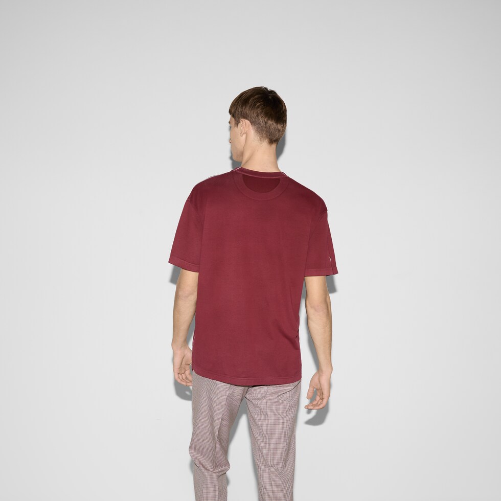 Cotton jersey T-shirt with print