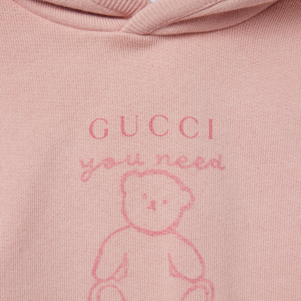 Baby cotton sweatshirt with print