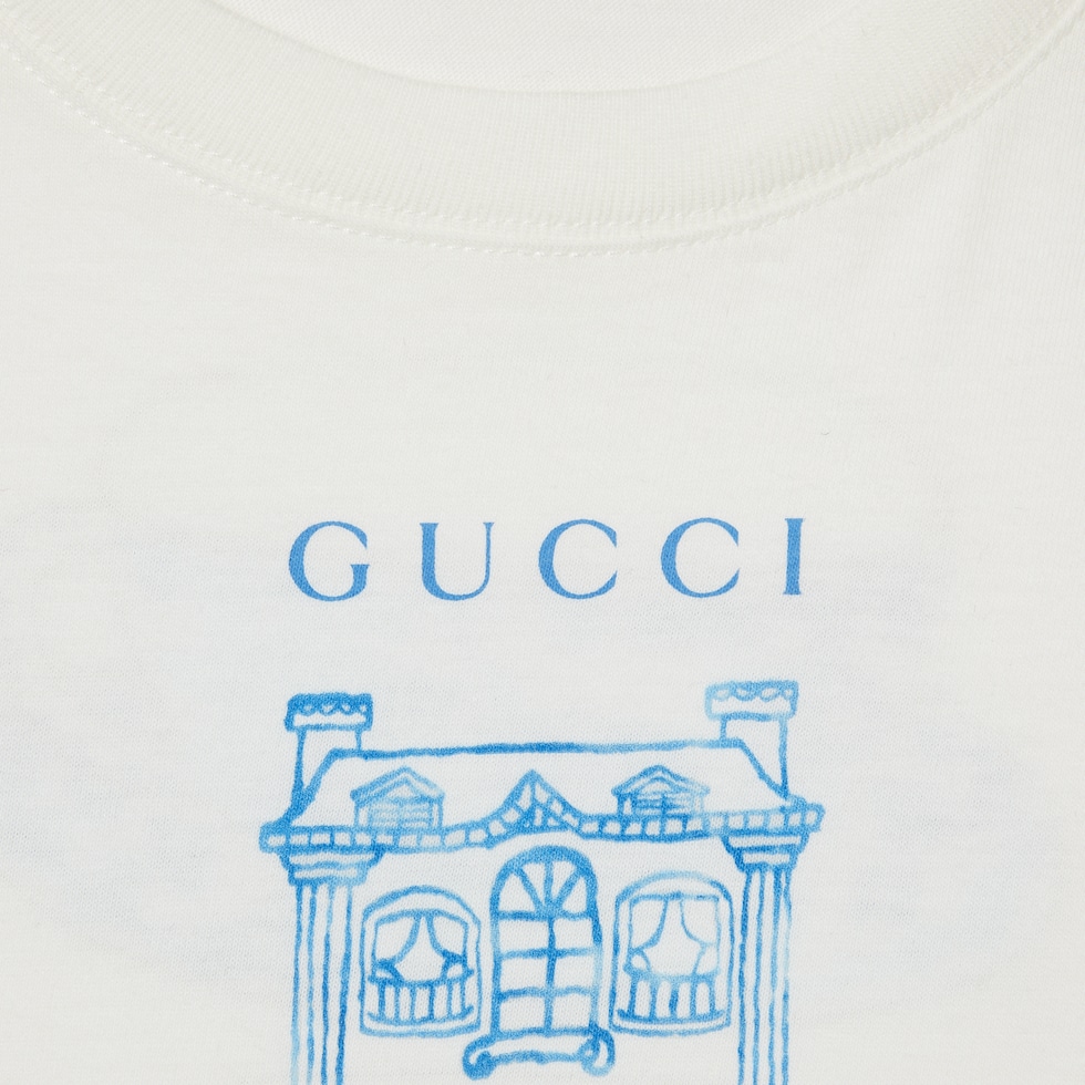 Children's cotton T-shirt with print