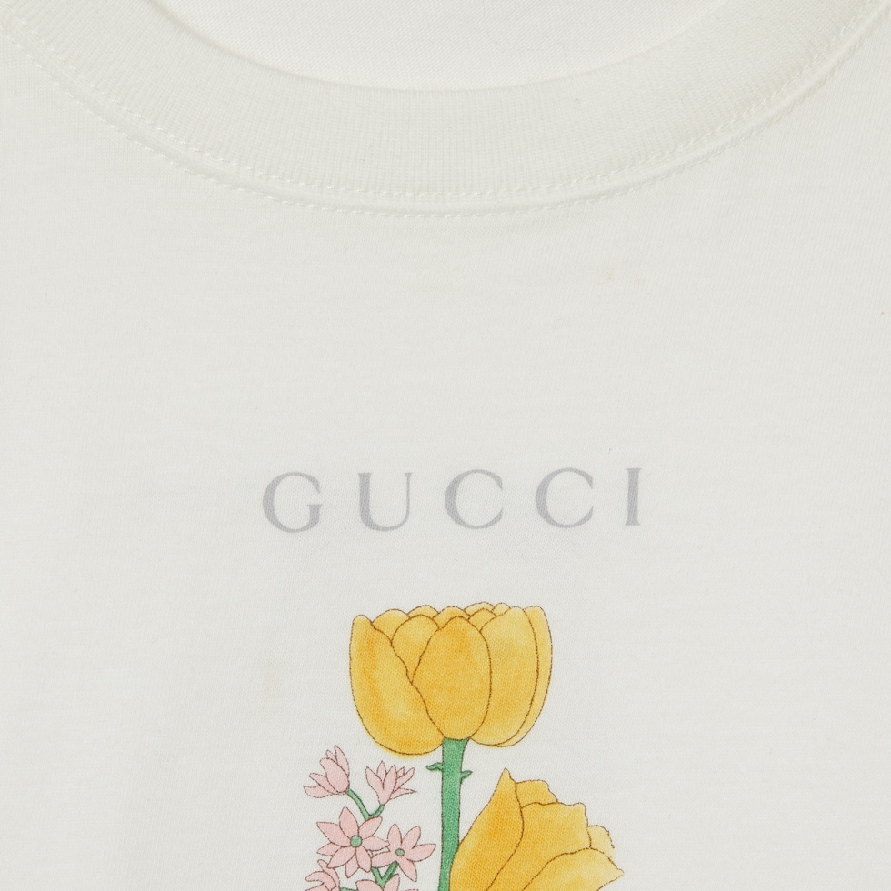 Children's cotton T-shirt with print