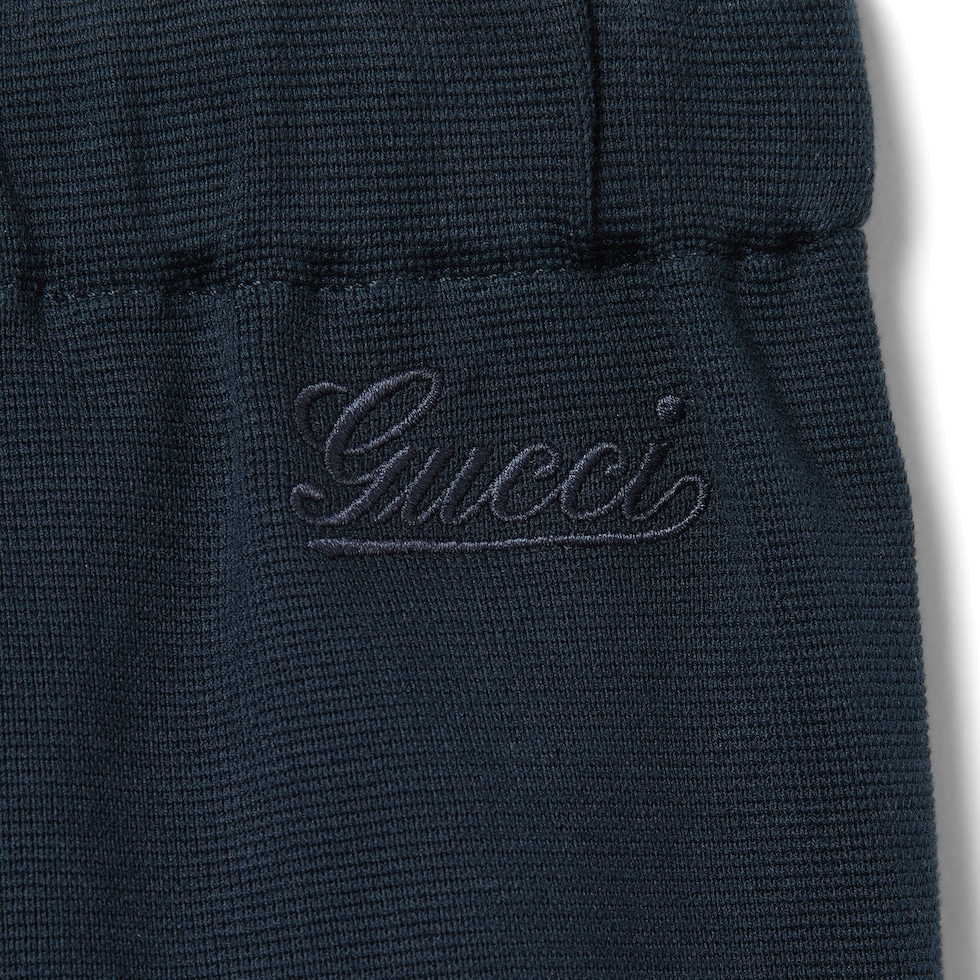 Short pour enfant en coton avec broderie