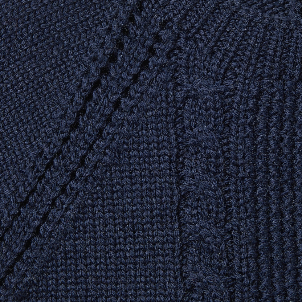 Baby wool dress with Web