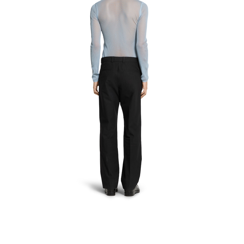 Cotton poplin pant