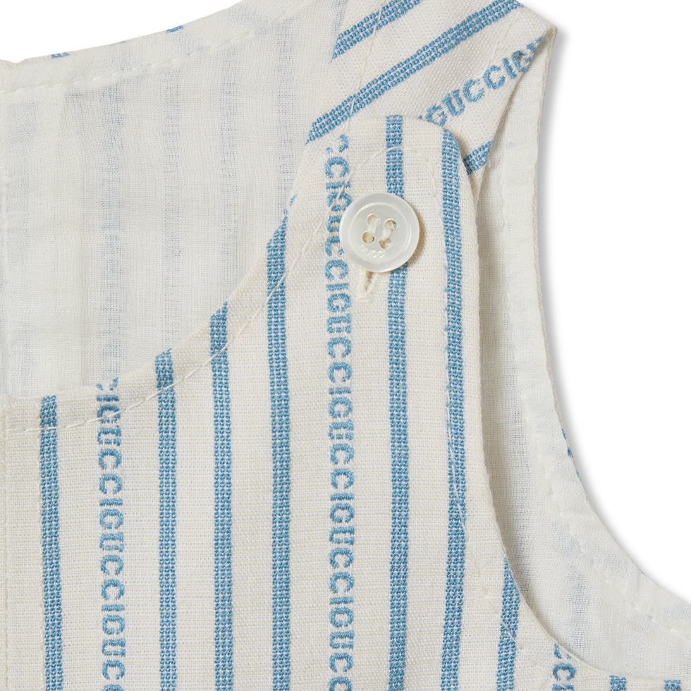 Baby striped cotton dress
