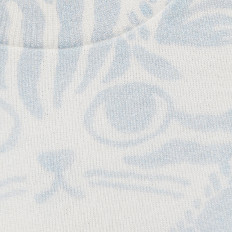 Baby cotton sweatshirt with print