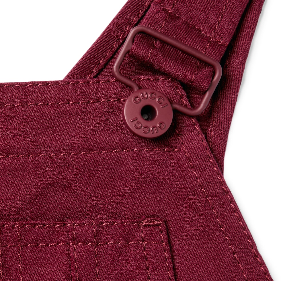 Children's GG gabardine overall