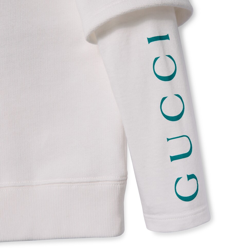 Kindersweatshirt aus Baumwolle mit Print