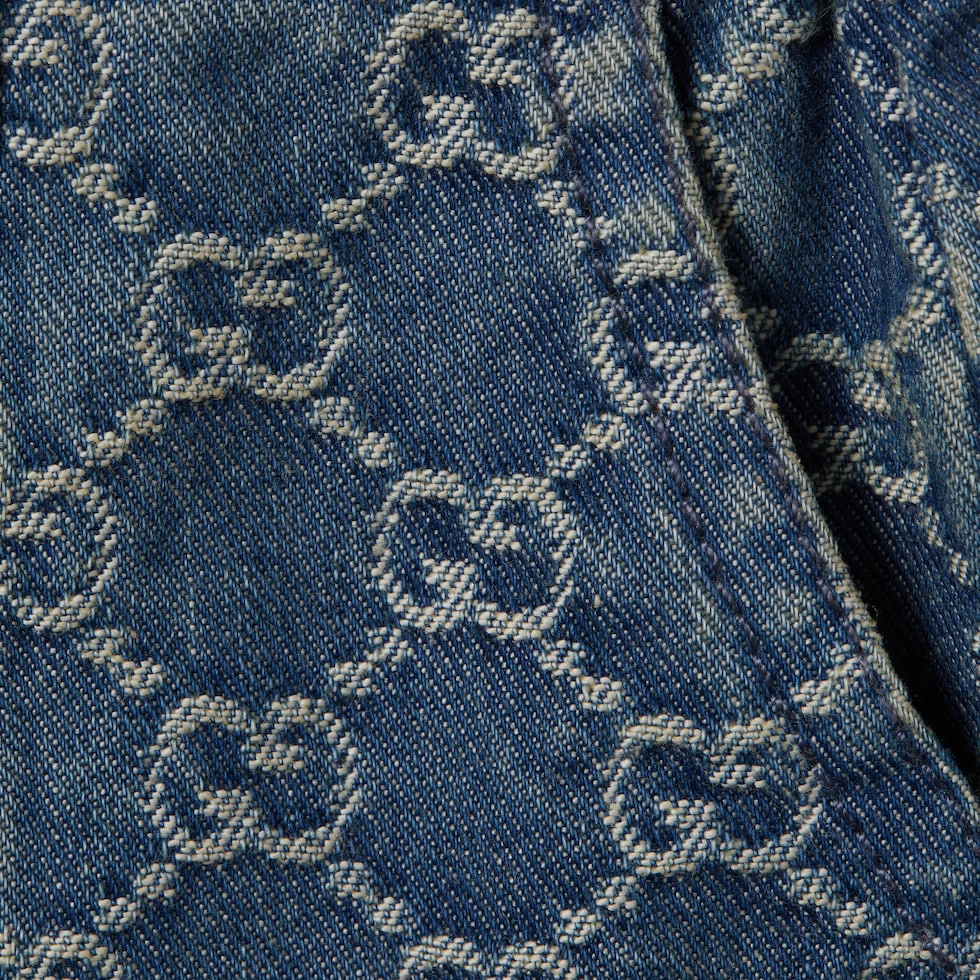 Baby GG denim shorts