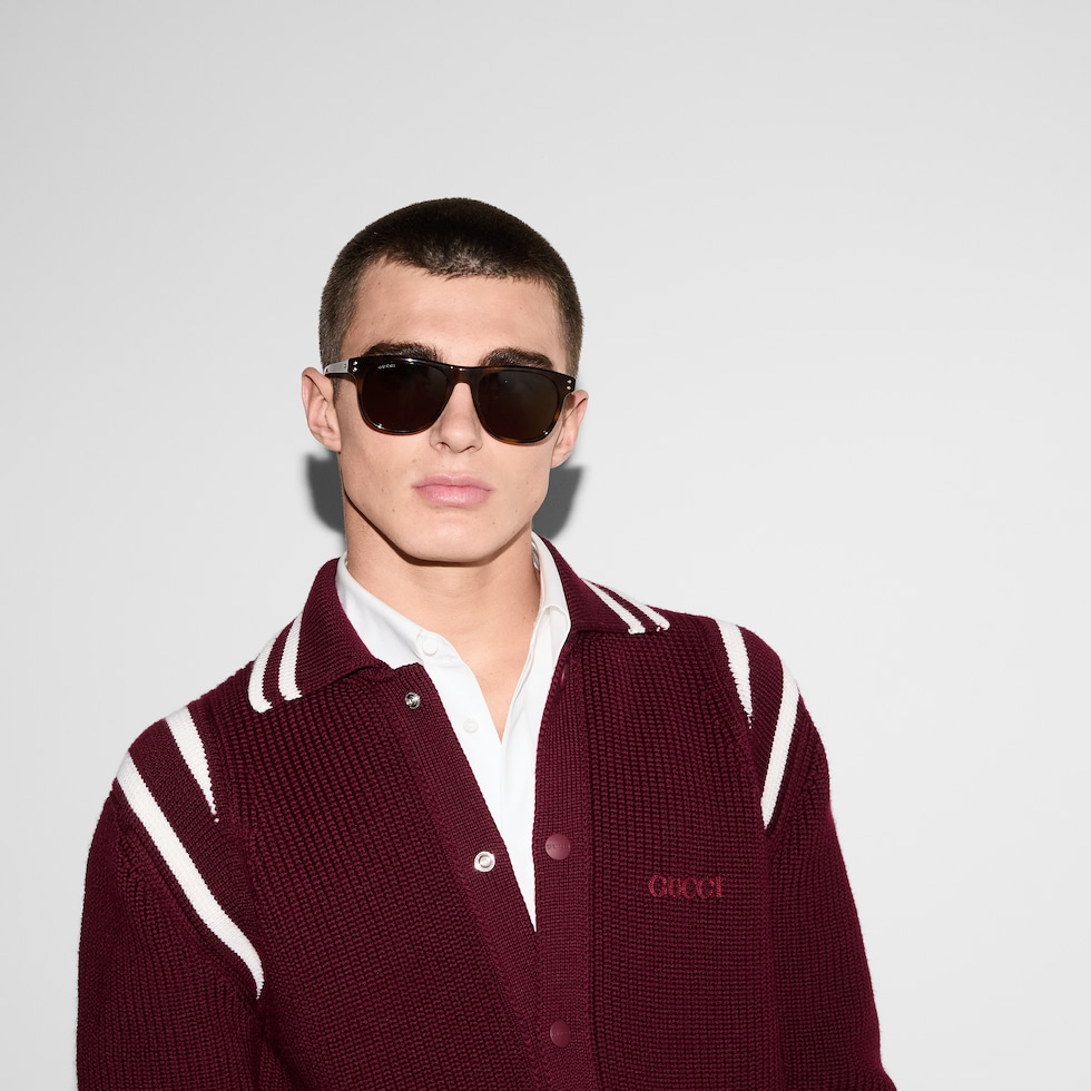 Square frame sunglasses
