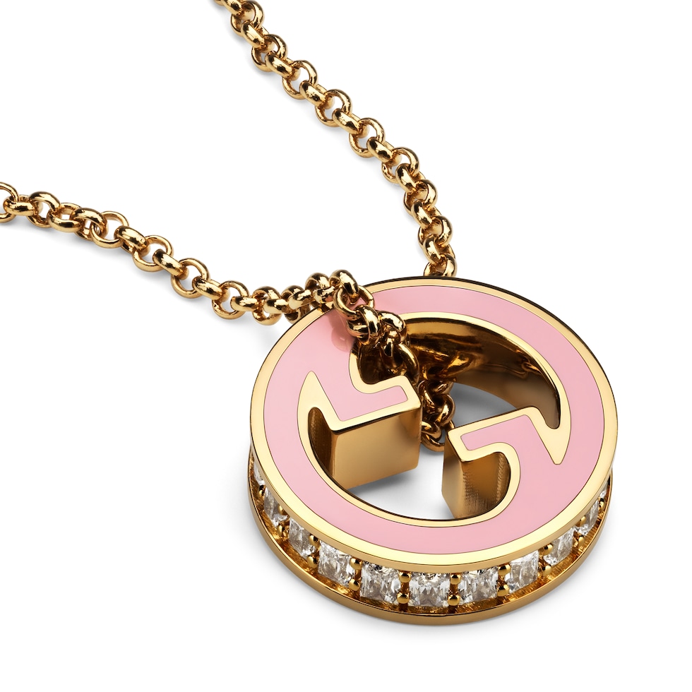 Длинное колье с подвеской Gucci Blondie