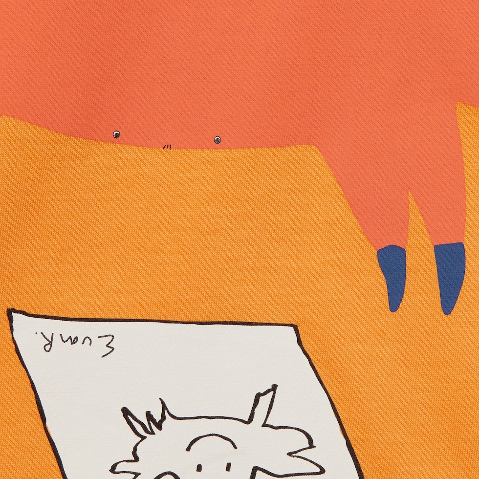 Kinder-T-Shirt aus Baumwolle mit Print