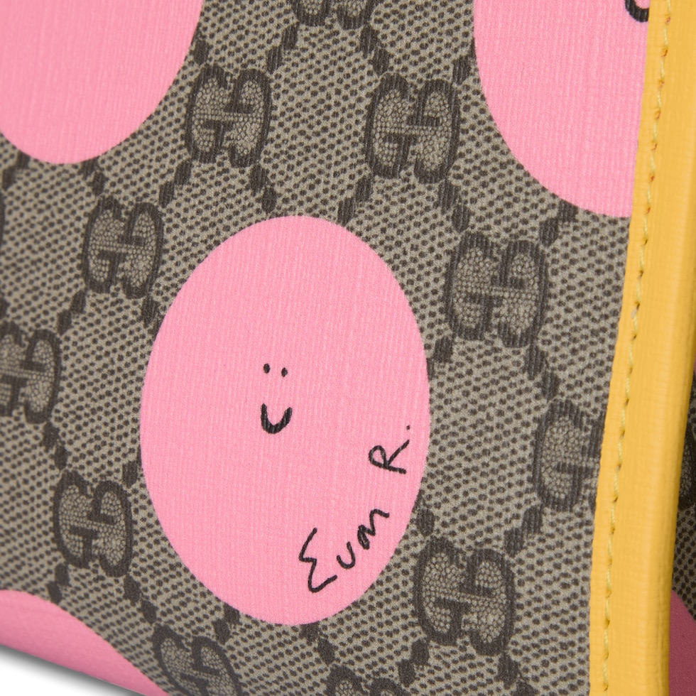 Children's printed GG tote bag