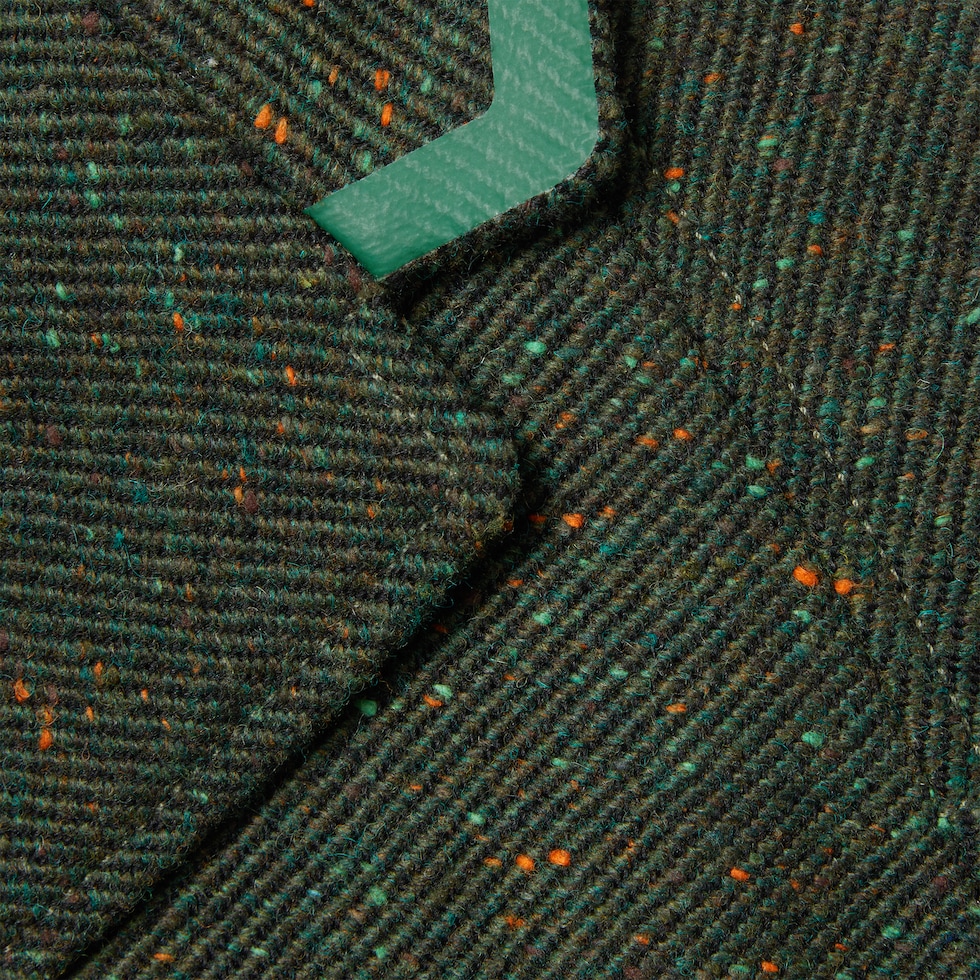 Children's wool tweed coat