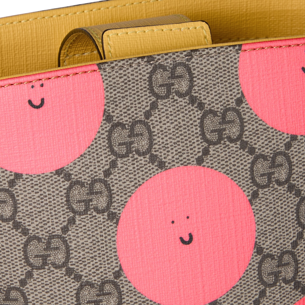 Children's printed GG bucket bag