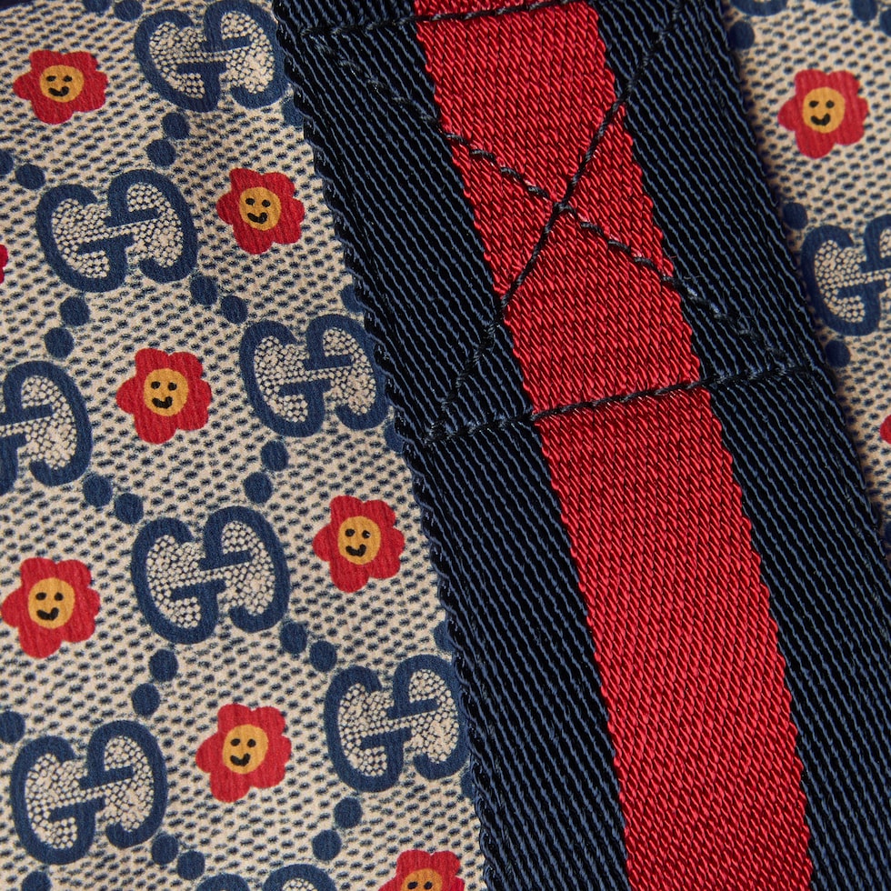 Children's printed GG duffle bag