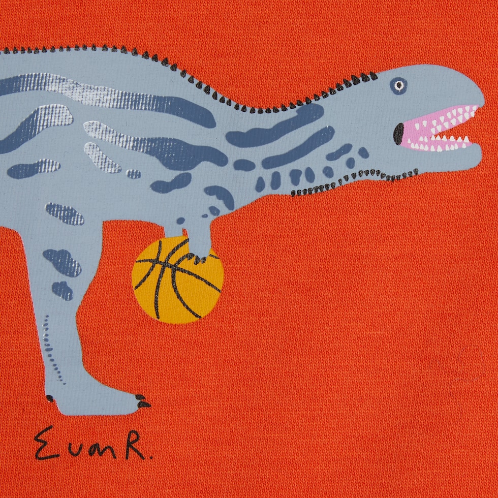 Kinder-T-Shirt aus Baumwolle mit Print
