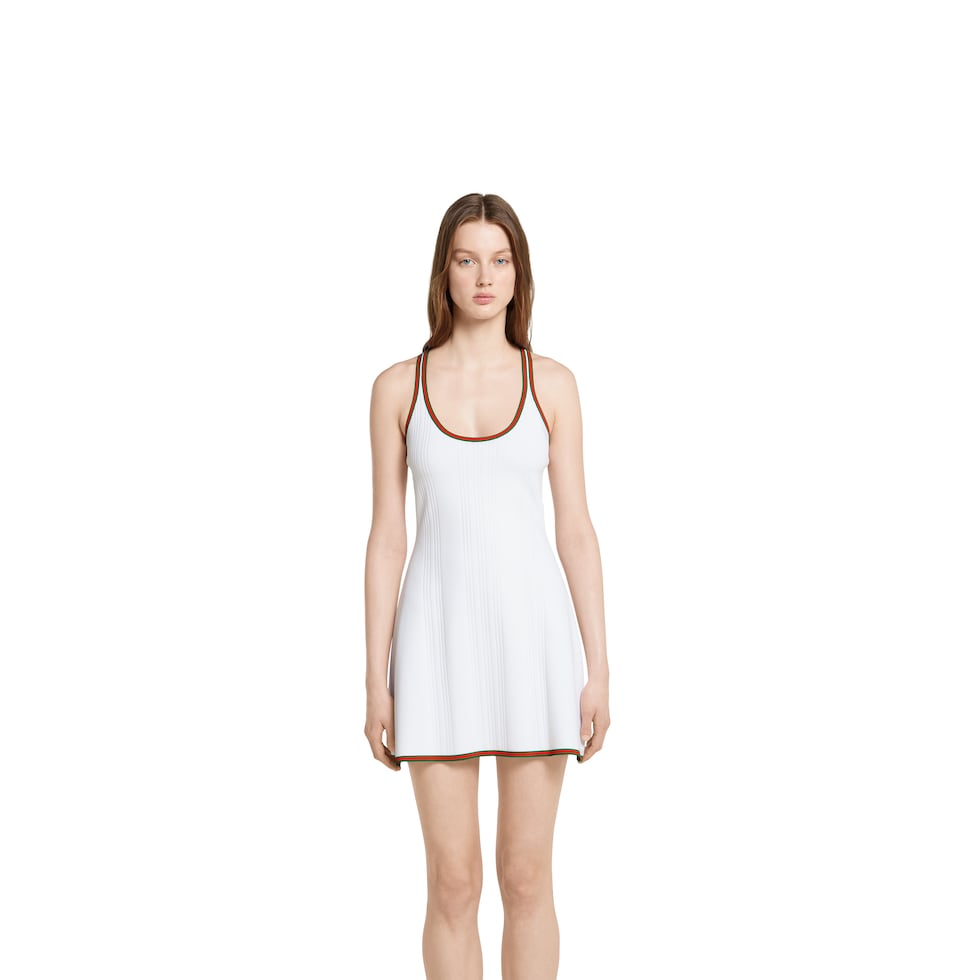 Dress with Web trim