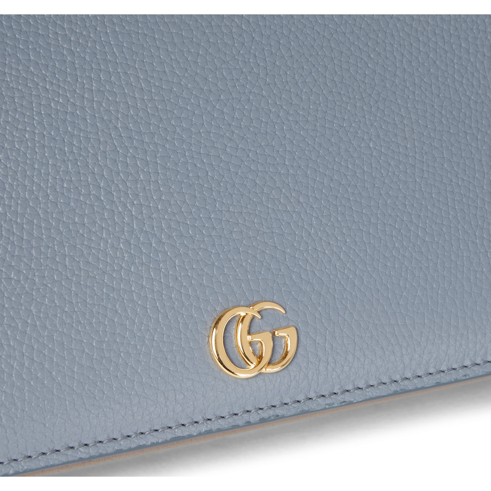 GG Marmont wallet on chain
