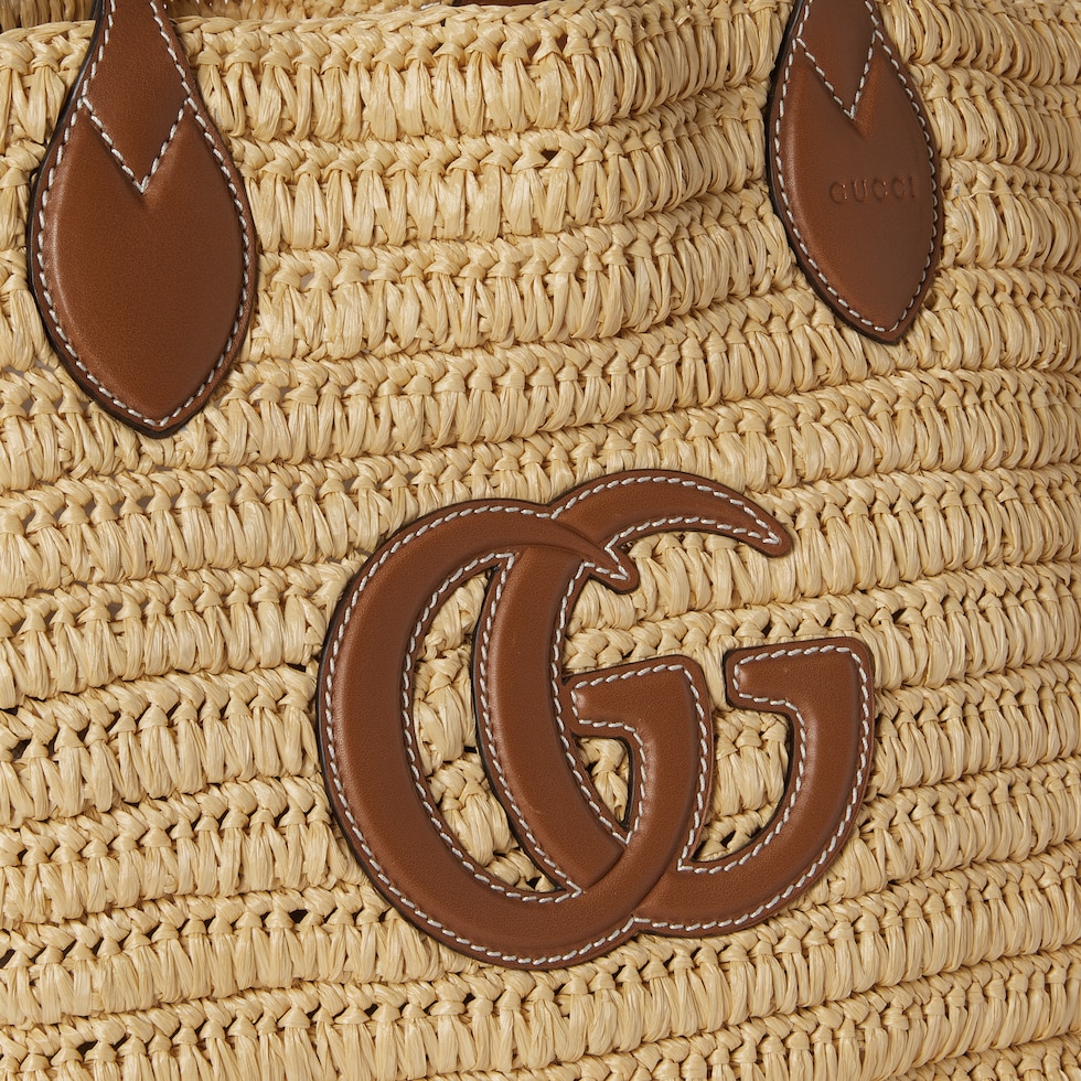 Woven medium tote bag
