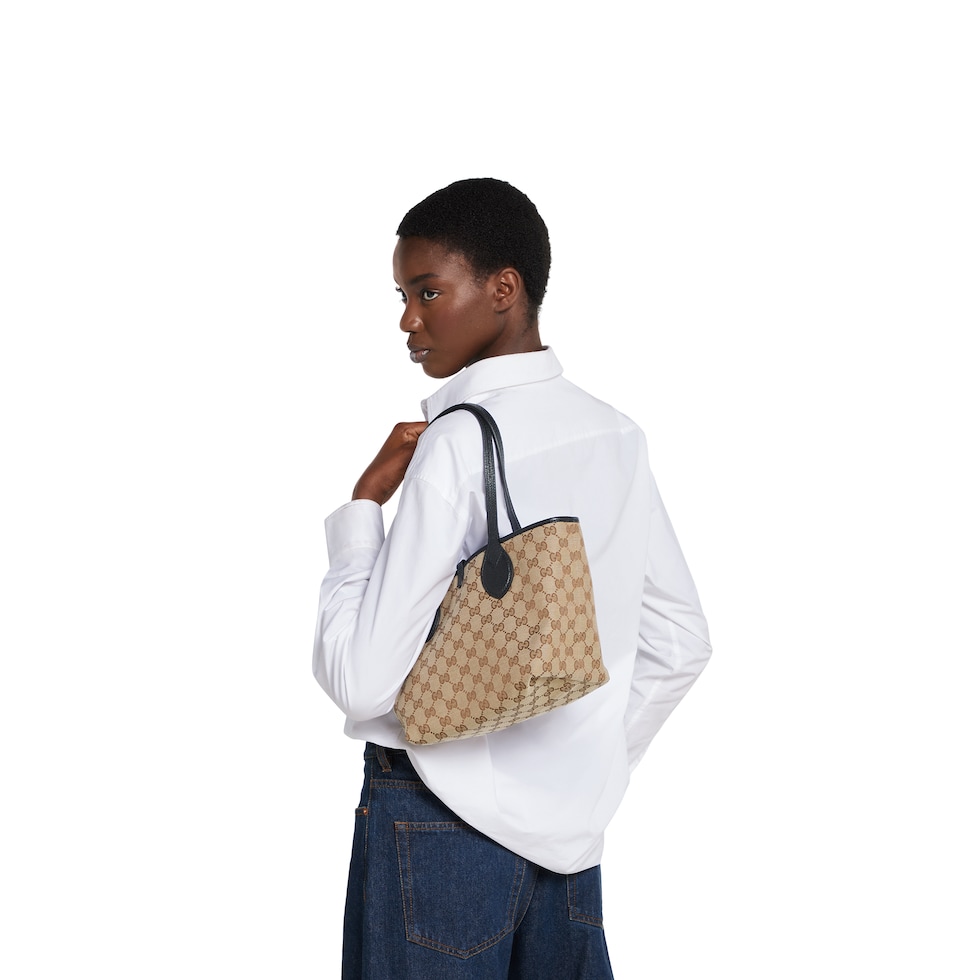 ✨美品✨GUCCI インプリメ ブロンズ ブラウン トートバッグ GG レザー GUCCI - GUCCI グッチ GGインプリメ トートバッグ ショルダー