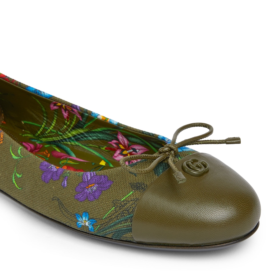 Women's printed ballet flat