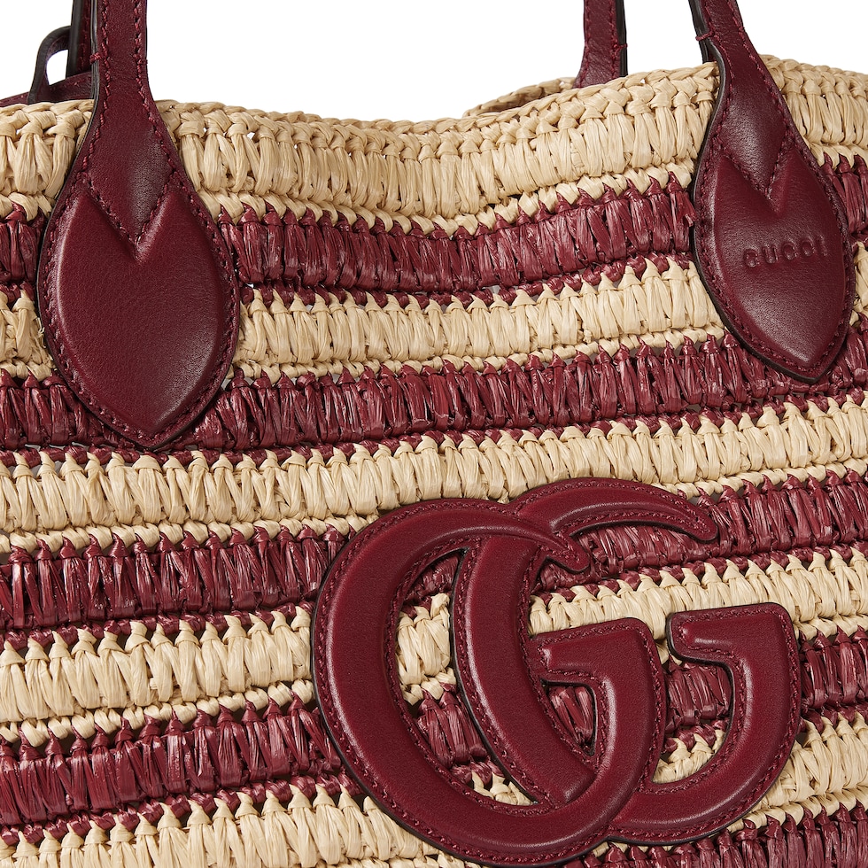 Woven medium tote bag
