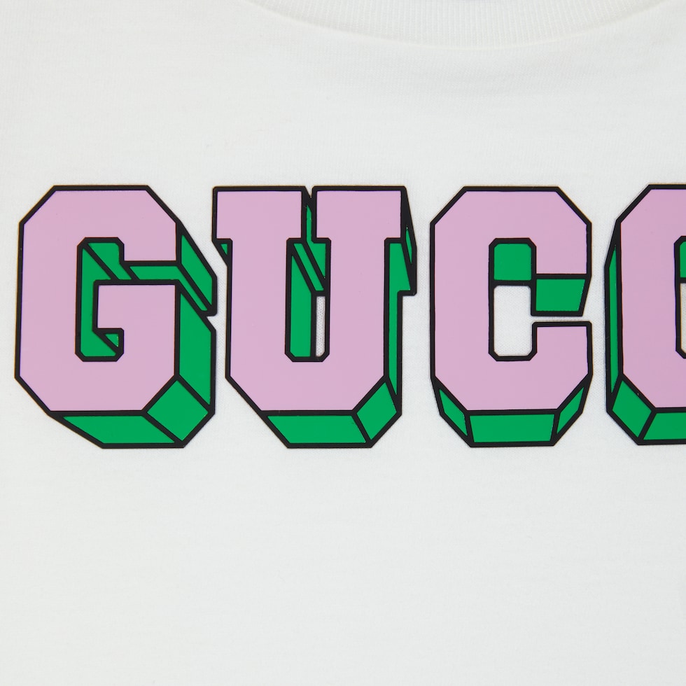Children's cotton T-shirt with print