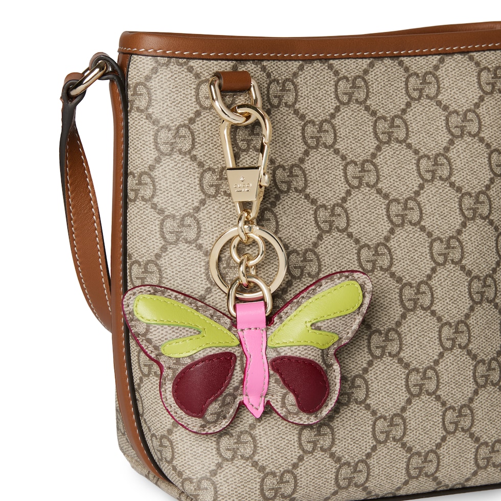 Butterfly-shaped keychain