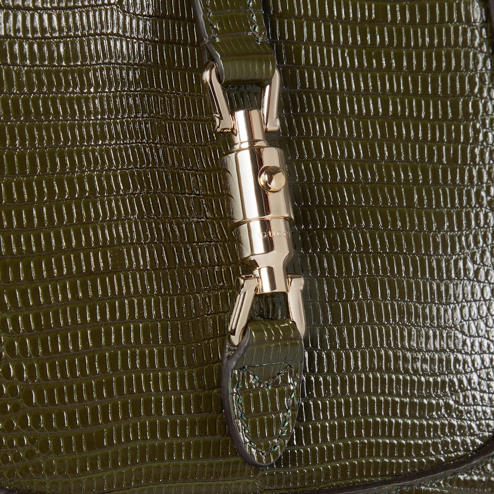 Jackie 1961 lizard mini bag