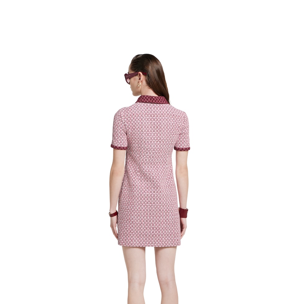 ワンピース GUCCI PINK MULTICOLOR VISCOSE MINI DRESS pink GUCCI Women Dresses - Vestiaire Collective