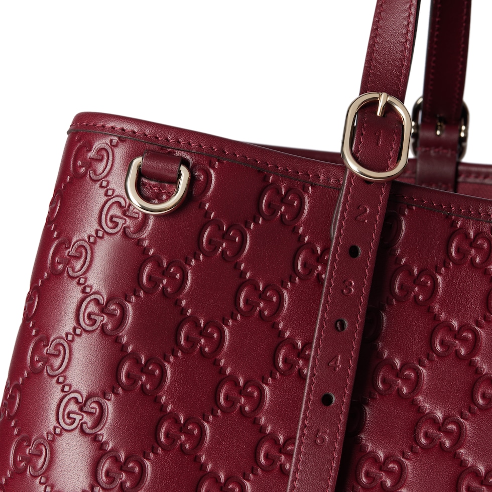GG Emblem large tote bag