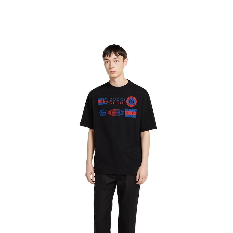 GUCCI　半袖　Tシャツ　プリント　チルドレンズ　10　XS GUCCI グッチ 19SS 493117 XJAN8 【クリーニング済】リップ