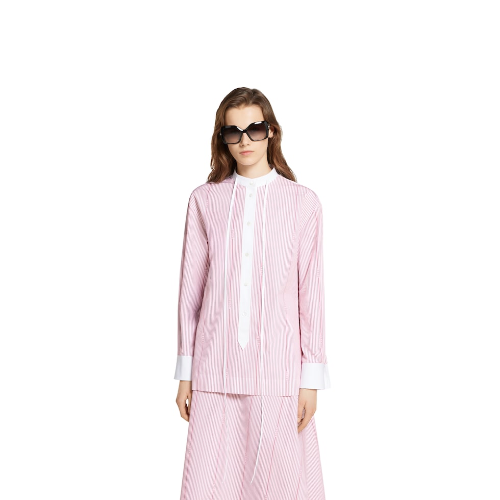 Gucci cotton fil coupé shirt