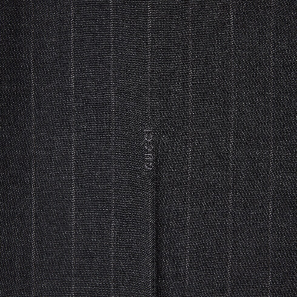 Pinstripe wool pant