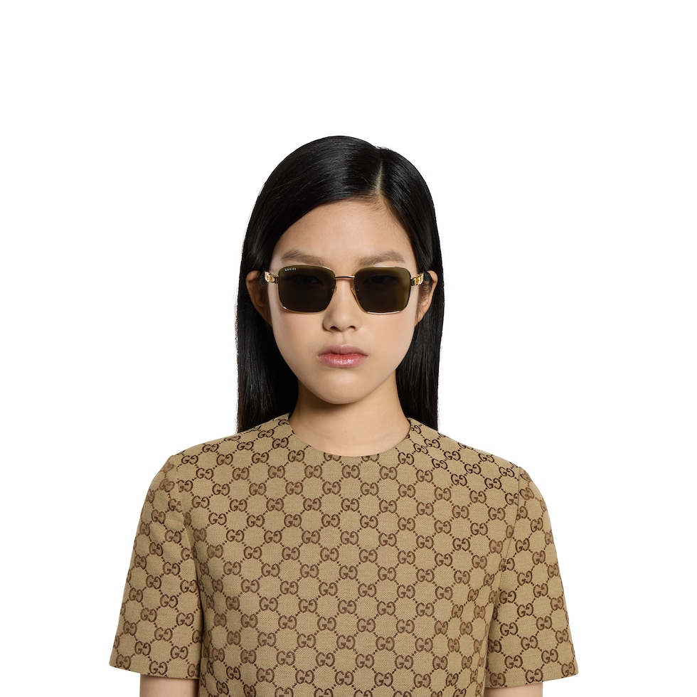 Square frame sunglasses