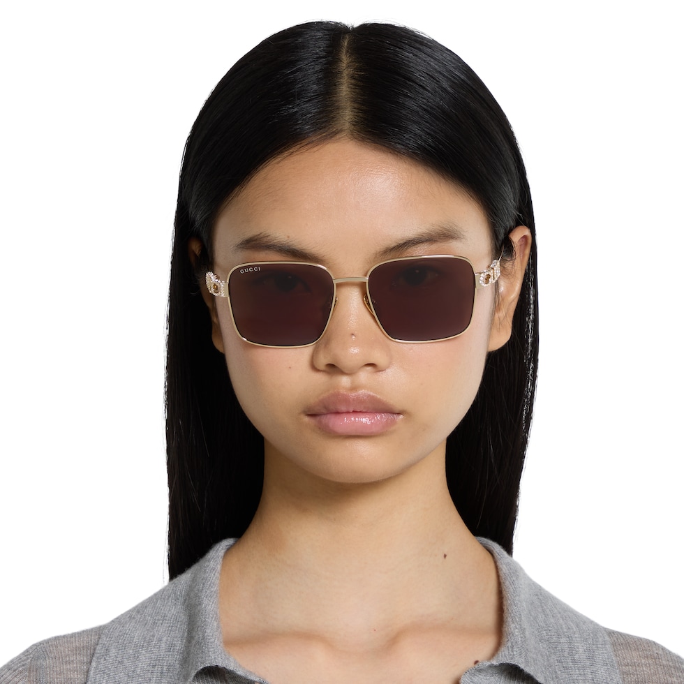 Square frame sunglasses