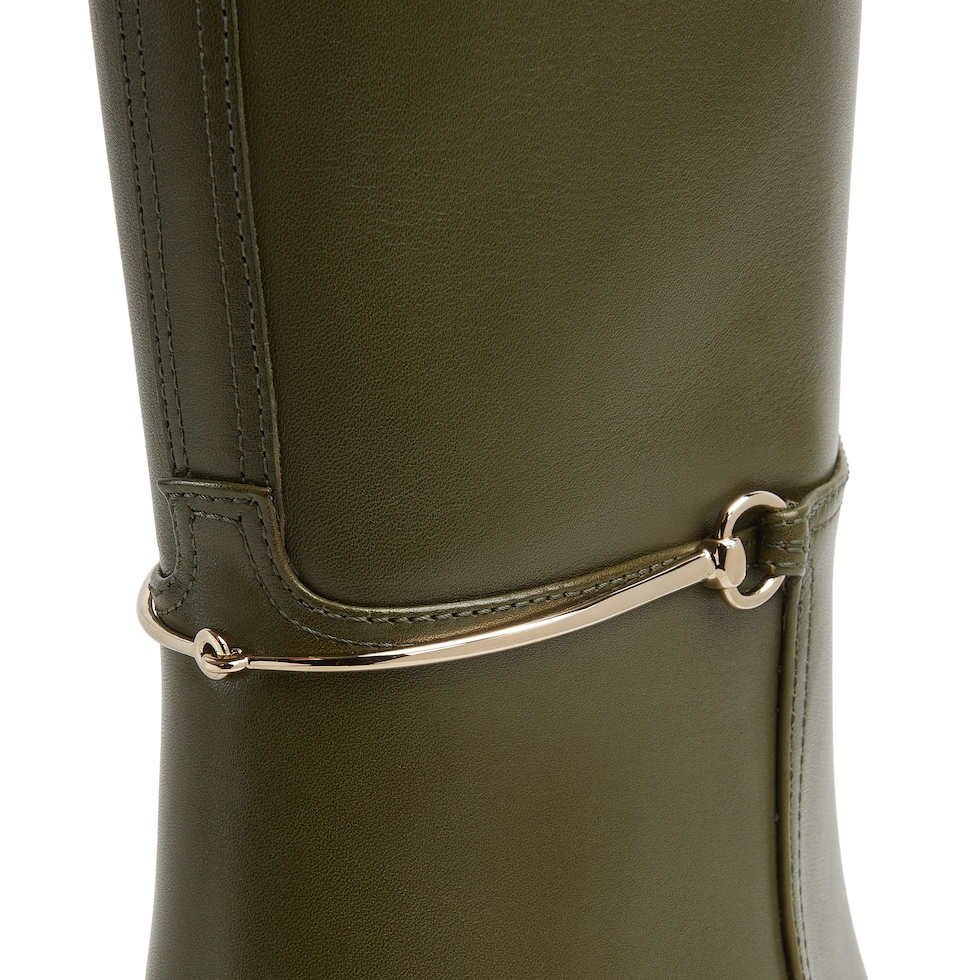 Women's boot with slim Horsebit  