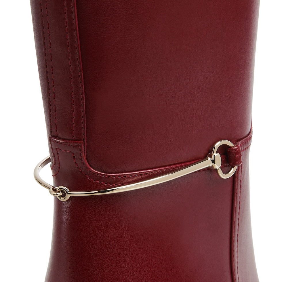 Women's boot with slim Horsebit  
