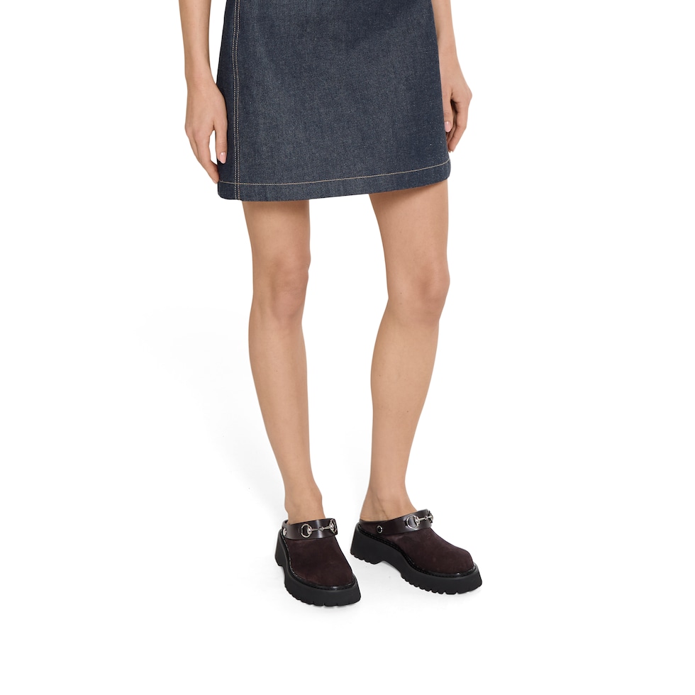 Women's mule with Horsebit