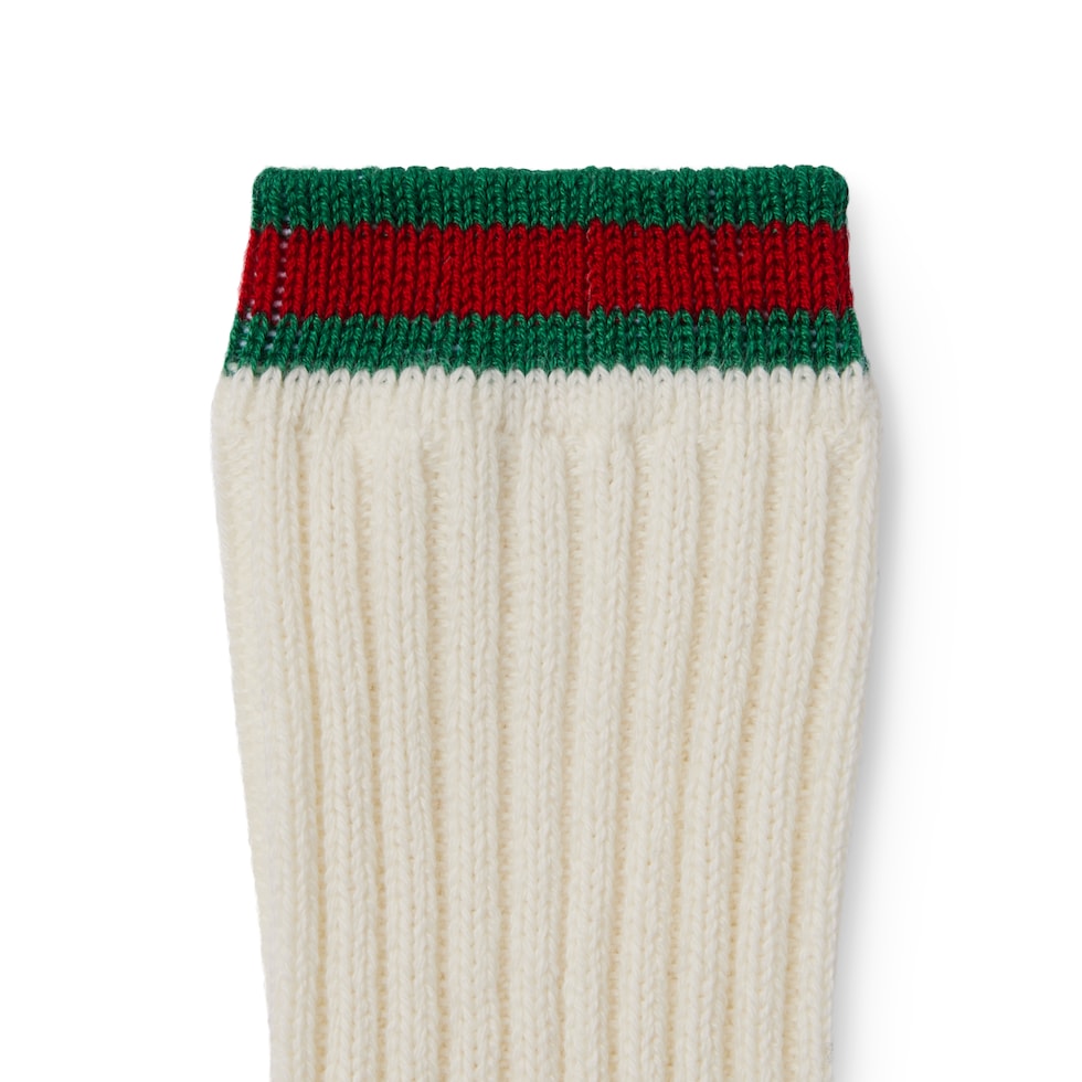 Chaussettes pour enfant en coton avec bande Web
