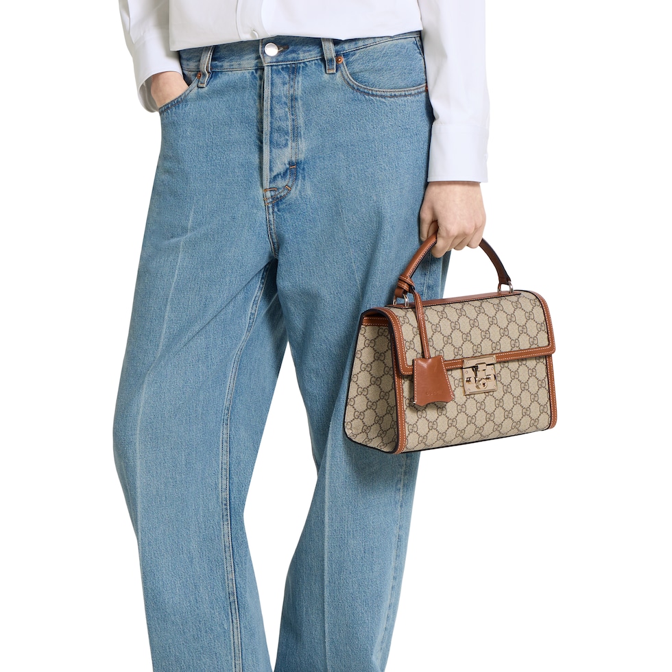 Padlock medium top handle bag
