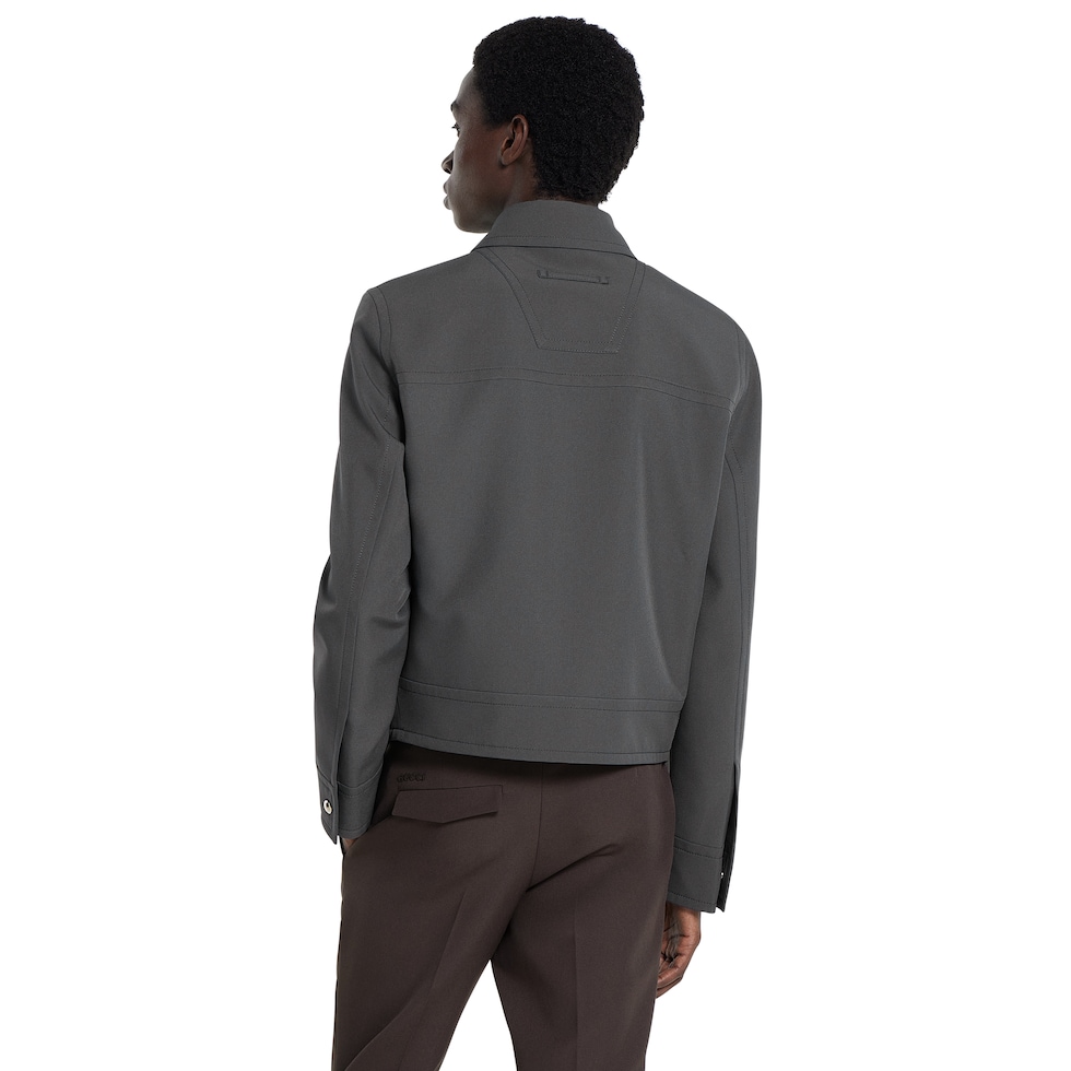 Technical panama jacket