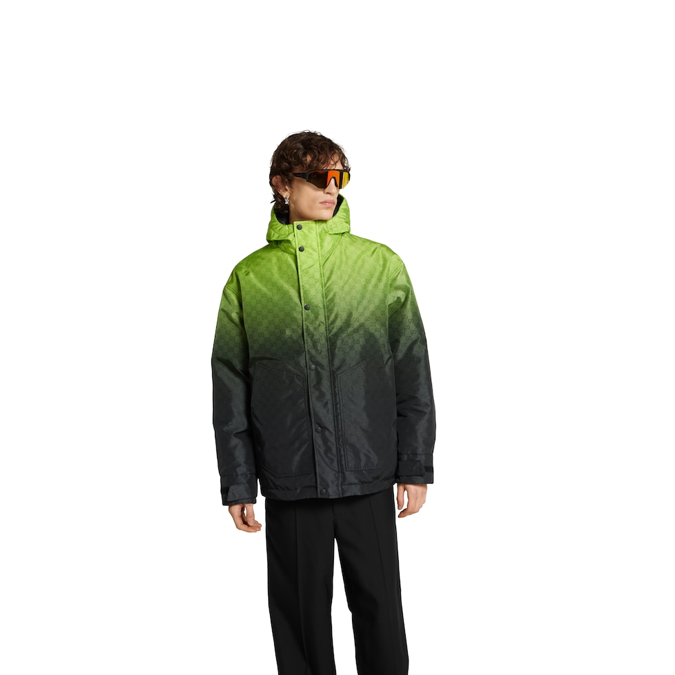 Printed nylon jacket