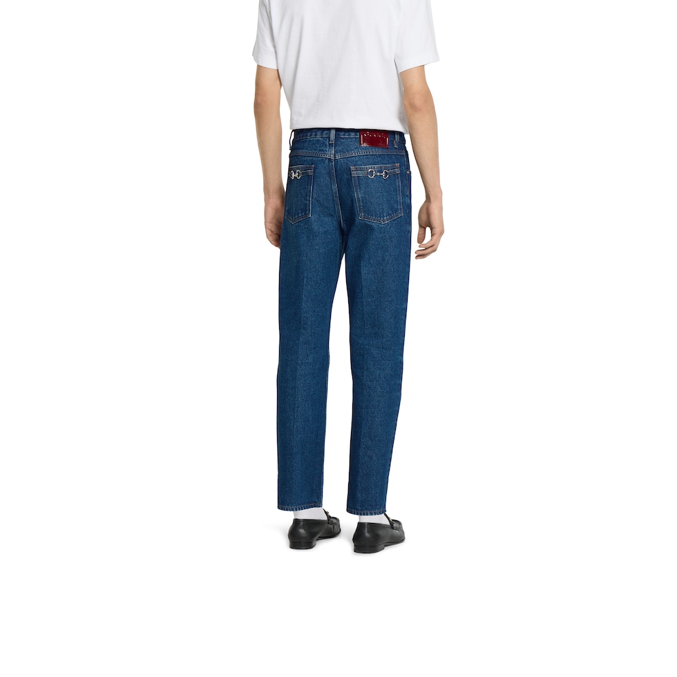 Cropped denim pant
