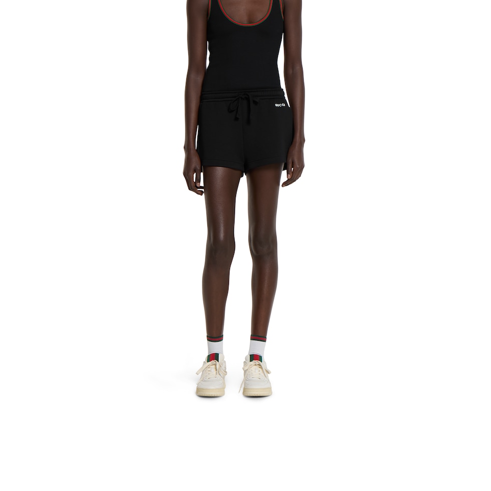 Cotton jersey shorts