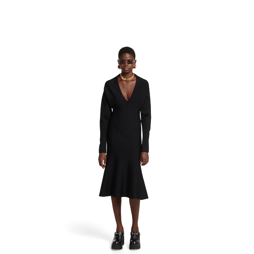Kleid aus extrafeiner Wolle